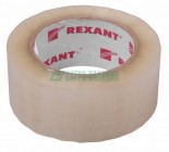 Rexant 09-4202 ∙ Скотч упаковочный REXANT 48 мм х 50 мкм, прозрачный, рулон 66 м ∙ кратно 6 шт