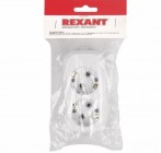 Rexant 11-8702 ∙ Колодка 2 гнезда с заземлением REXANT