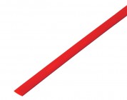 20-4004 ∙ Трубка термоусаживаемая ТУТ нг 4,0/2,0мм, красная, упаковка 50 шт. по 1м Rexant