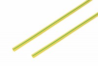 Rexant 20-4007 ∙ Термоусаживаемая трубка REXANT 4,0/2,0 мм, желто-зеленая, упаковка 50 шт. по 1 м ∙ кратно 50 шт