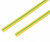 Rexant 21-0007 ∙ Термоусаживаемая трубка REXANT 10,0/5,0 мм, желто-зеленая, упаковка 50 шт. по 1 м ∙ кратно 50 шт