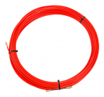Rexant 47-1025 ∙ Протяжка кабельная REXANT (мини УЗК в бухте), стеклопруток, d=3,5 мм, 25 м, красная