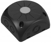 Промрукав 60-0500-9005 ∙ Коробка распределительная для видеокамер двухкомпонентная безгалогенная (HF) черная 100х100х50 (20шт/кор)