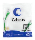 Cabeus PC-UTP-RJ45-Cat.5e-0.3m-GN