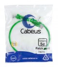 Cabeus PC-UTP-RJ45-Cat.5e-0.5m-GN