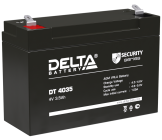 DELTA battery DT 4035 ∙ Аккумулятор 4В 3,5 А∙ч