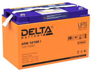 DELTA battery DTM 12100 I ∙ Аккумулятор 12В 100 А∙ч