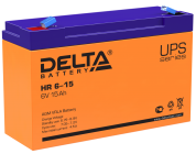 DELTA battery HR 6-15 ∙ Аккумулятор 6В 15 А∙ч