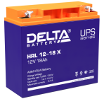 DELTA battery HRL 12-18 Х ∙ Аккумулятор 12В 18 А∙ч