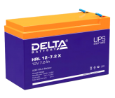 DELTA battery HRL12-7,2 Х ∙ Аккумулятор 12В 7,2 А∙ч