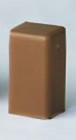 LM 22x10 Заглушка коричневая (розница 4 шт в пакете, 20 пакетов в коробке) DKC 00580RB