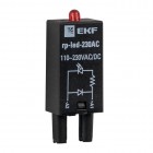 Модуль светодиодный 230 VAC для промежуточных реле RP EKF AVERES  rp-led-230AC
