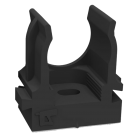 PR13.0131 ∙ Крепеж-клипса для труб для монтажного пистолета черная в п/э d16 мм (100шт/1100шт уп/кор) Промрукав