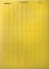 Табличка маркировочная, полиэстер 10х20мм. желтая DKC Quadro (SITFP1020Y) кратно 1680шт