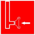 ЗнакПром Знак F08 Пожарный сухотрубный стояк (Пластик фотолюм ГОСТ 200х200х2 мм)