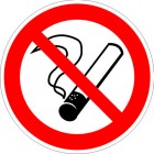 ЗнакПром Знак P01 Запрещается курить (Пластик фотолюм (не гост) 200х200х2 мм)