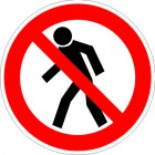 ЗнакПром Знак P04 Запрещается тушить водой (Пленка 200х200 мм)